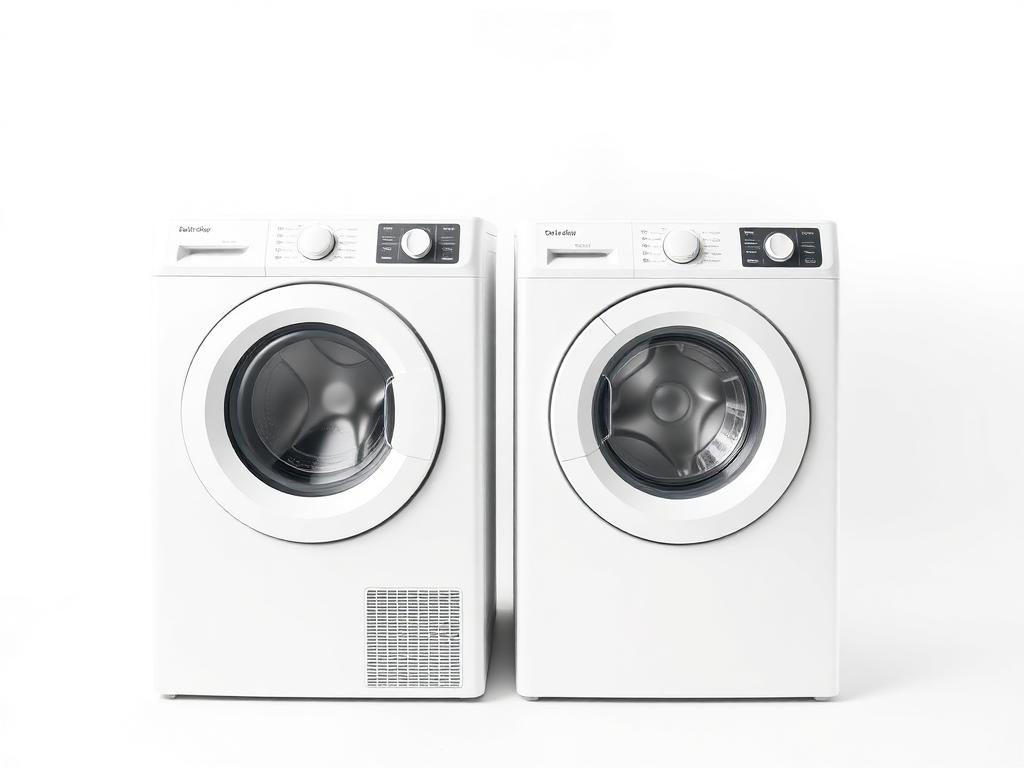 Clean, reliable washer and dryer set ready for delivery